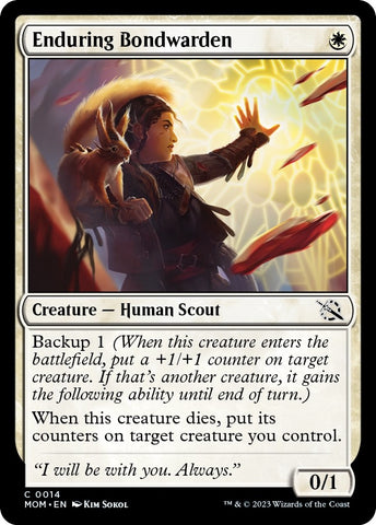 Image for Enduring Bondwarden (14) [March of the Machine]