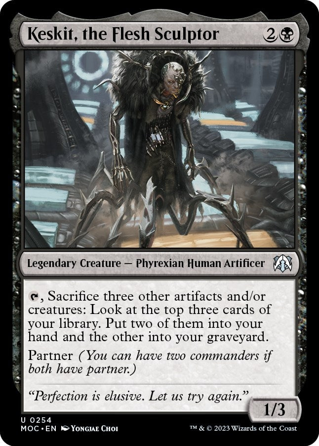 Image for Keskit, the Flesh Sculptor (254) [Commander: March of the Machine]