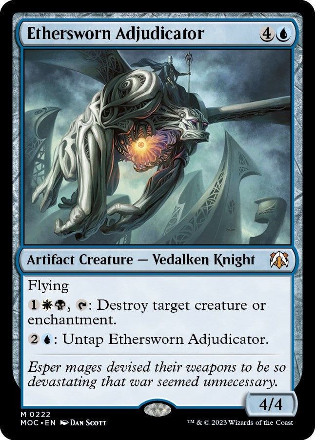 Image for Ethersworn Adjudicator (222) [Commander: March of the Machine]