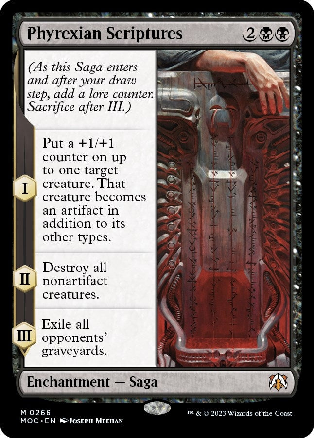 Image for Phyrexian Scriptures (266) [Commander: March of the Machine]