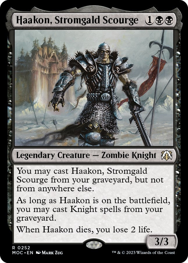 Image for Haakon, Stromgald Scourge (252) [Commander: March of the Machine]