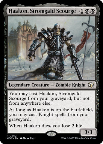 Image for Haakon, Stromgald Scourge (252) [Commander: March of the Machine]