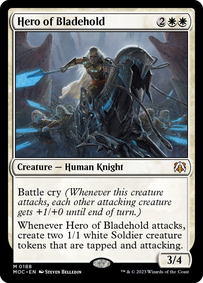 Image for Hero of Bladehold (188) [Commander: March of the Machine]