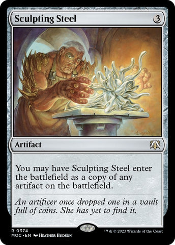 Image for Sculpting Steel (374) [Commander: March of the Machine]