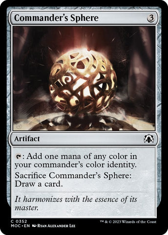 Image for Commander's Sphere (352) [Commander: March of the Machine]