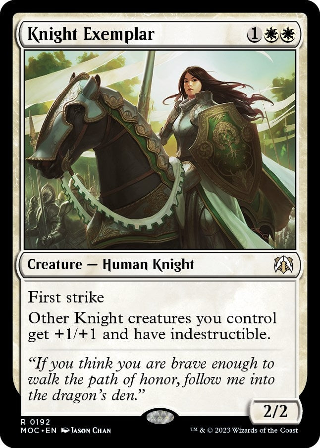 Image for Knight Exemplar (192) [Commander: March of the Machine]