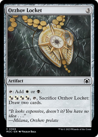 Image for Orzhov Locket (368) [Commander: March of the Machine]