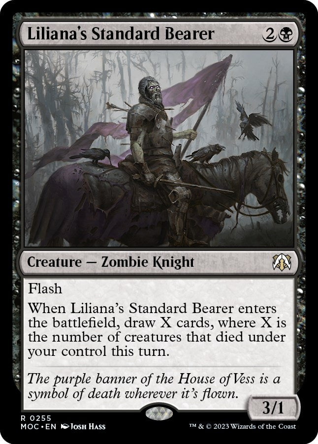 Image for Liliana's Standard Bearer (255) [Commander: March of the Machine]