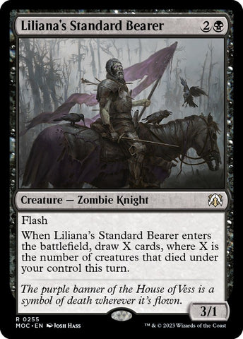 Image for Liliana's Standard Bearer (255) [Commander: March of the Machine]