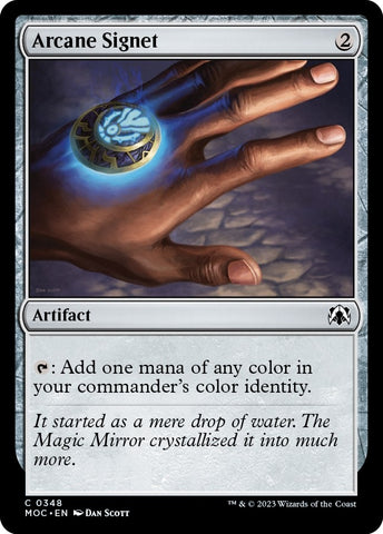 Image for Arcane Signet (348) [Commander: March of the Machine]