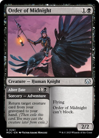 Image for Order of Midnight (261) [Commander: March of the Machine]