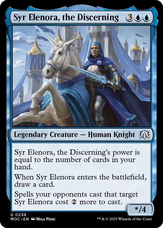 Image for Syr Elenora, the Discerning (239) [Commander: March of the Machine]