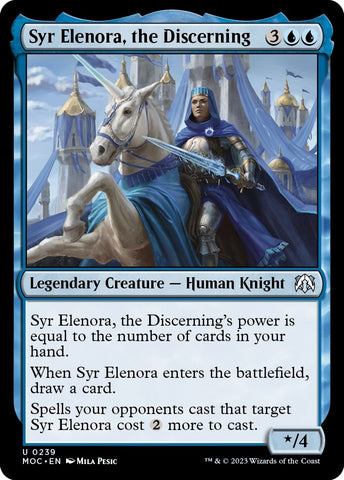 Image for Syr Elenora, the Discerning (239) [Commander: March of the Machine]