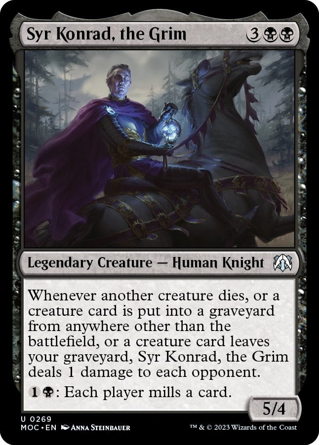 Image for Syr Konrad, the Grim (269) [Commander: March of the Machine]