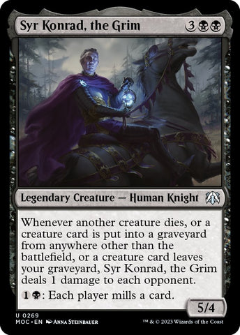 Image for Syr Konrad, the Grim (269) [Commander: March of the Machine]