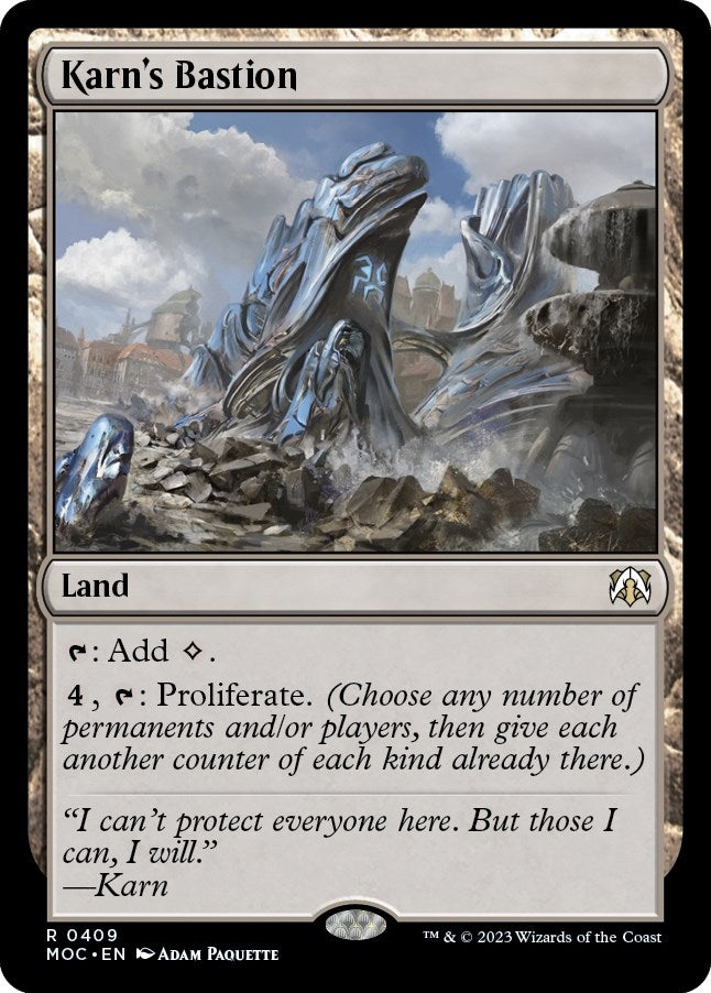 Image for Karn's Bastion (409) [Commander: March of the Machine]