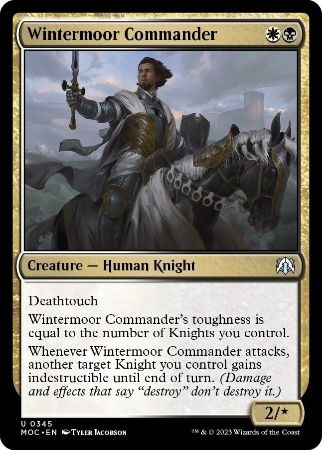 Image for Wintermoor Commander (345) [Commander: March of the Machine]