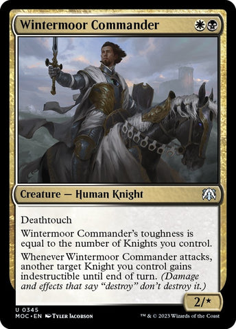 Image for Wintermoor Commander (345) [Commander: March of the Machine]