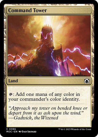 Image for Command Tower (396) [Commander: March of the Machine]