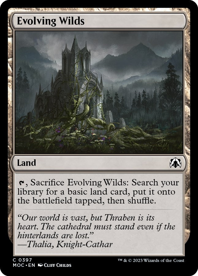 Image for Evolving Wilds (397) [Commander: March of the Machine]