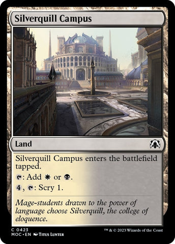 Image for Silverquill Campus (423) [Commander: March of the Machine]