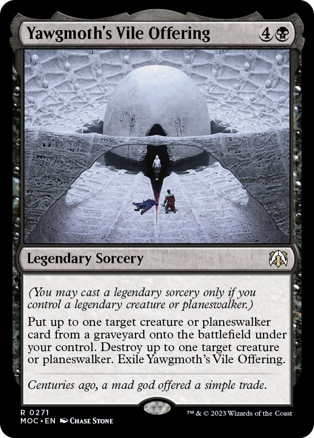 Image for Yawgmoth's Vile Offering (271) [Commander: March of the Machine]