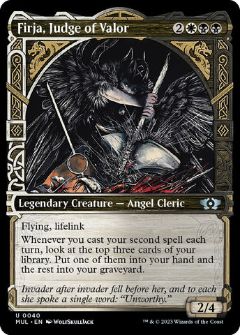 Image for Firja, Judge of Valor (40) [March of the Machine: Multiverse Legends]