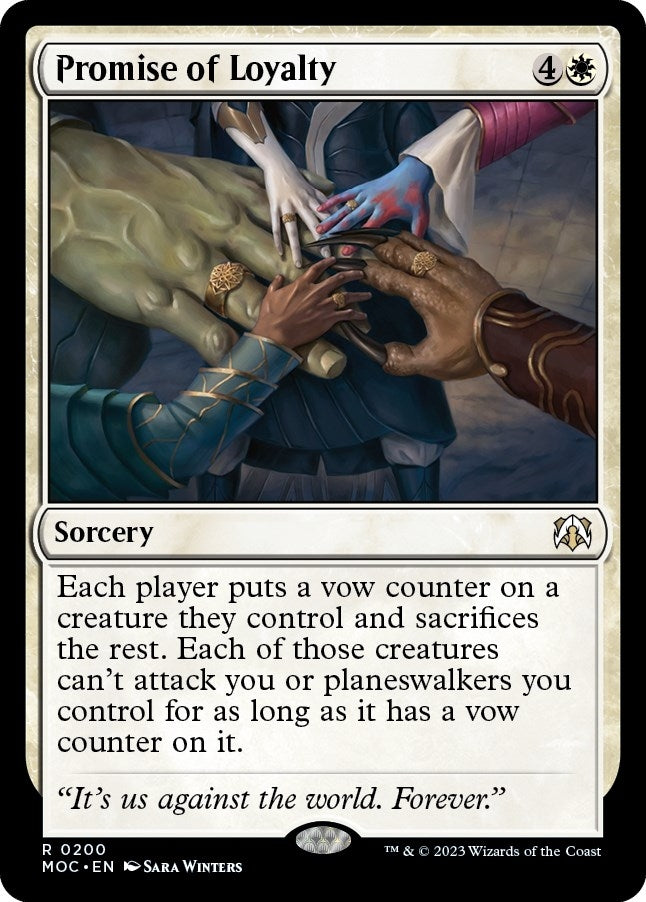 Image for Promise of Loyalty (200) [Commander: March of the Machine]