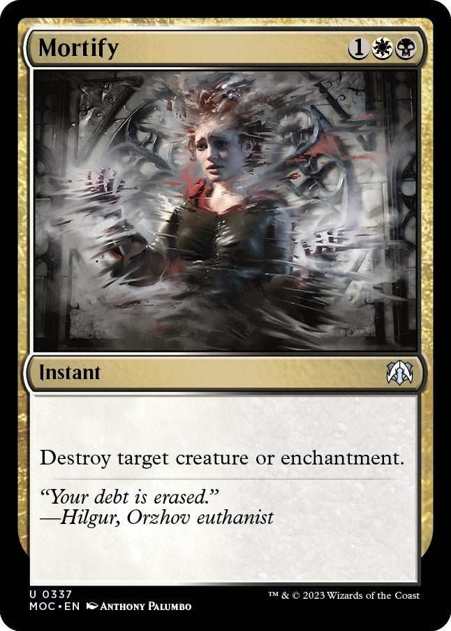 Image for Mortify (337) [Commander: March of the Machine]