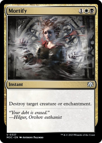 Image for Mortify (337) [Commander: March of the Machine]