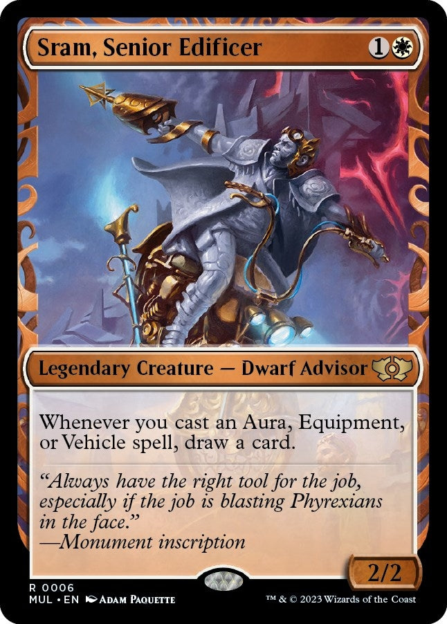 Image for Sram, Senior Edificer (6) [March of the Machine: Multiverse Legends]