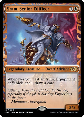 Image for Sram, Senior Edificer (6) [March of the Machine: Multiverse Legends]