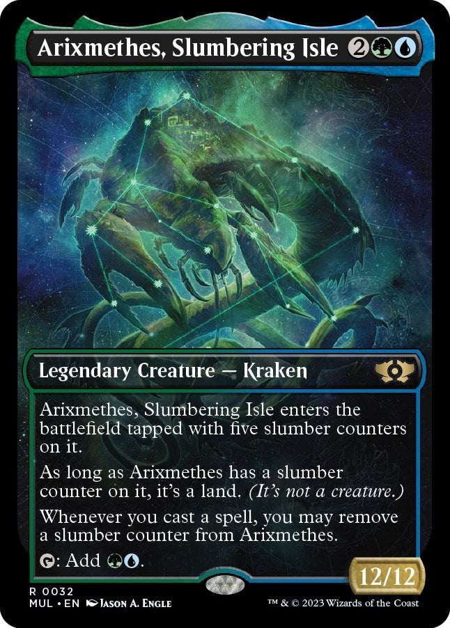 Image for Arixmethes, Slumbering Isle (32) [March of the Machine: Multiverse Legends]