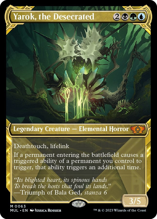 Image for Yarok, the Desecrated (63) [March of the Machine: Multiverse Legends]