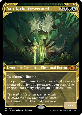 Image for Yarok, the Desecrated (63) [March of the Machine: Multiverse Legends]