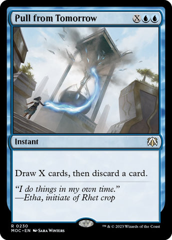 Image for Pull from Tomorrow (230) [Commander: March of the Machine]