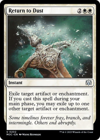 Image for Return to Dust (202) [Commander: March of the Machine]