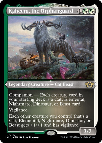 Image for Kaheera, the Orphanguard (Foil Etched) (112) [March of the Machine: Multiverse Legends]