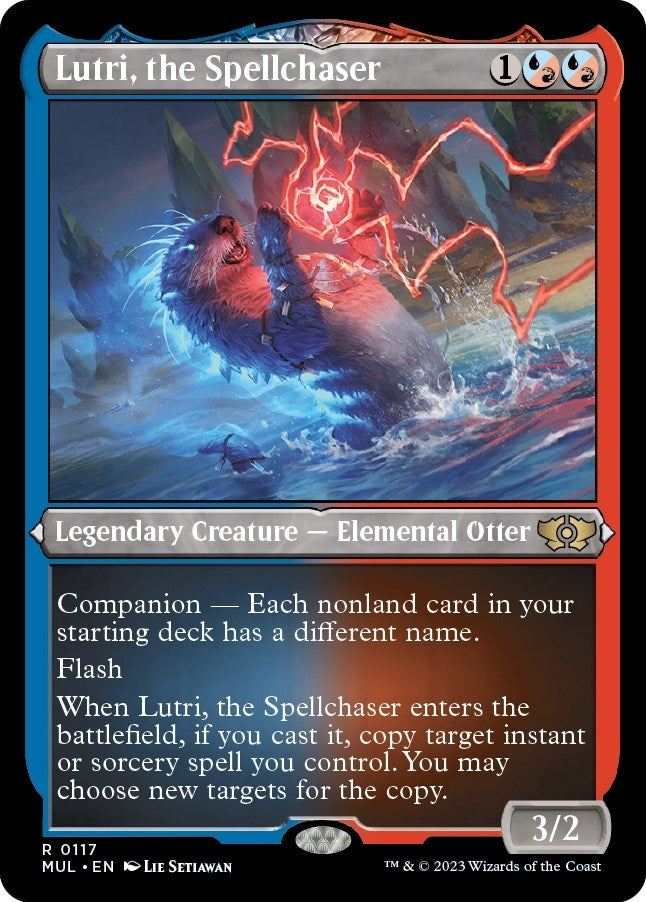 Image for Lutri, the Spellchaser (Foil Etched) (117) [March of the Machine: Multiverse Legends]