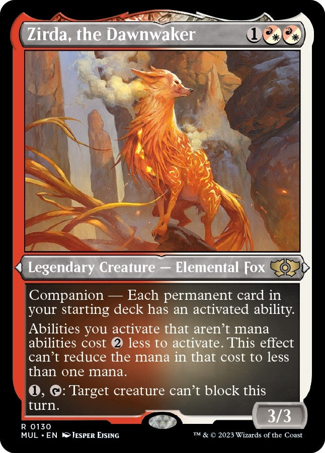 Image for Zirda, the Dawnwaker (Foil Etched) (130) [March of the Machine: Multiverse Legends]