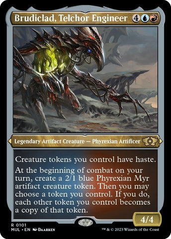 Image for Brudiclad, Telchor Engineer (Foil Etched) (101) [March of the Machine: Multiverse Legends]