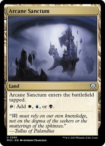 Image for Arcane Sanctum (390) [Commander: March of the Machine]