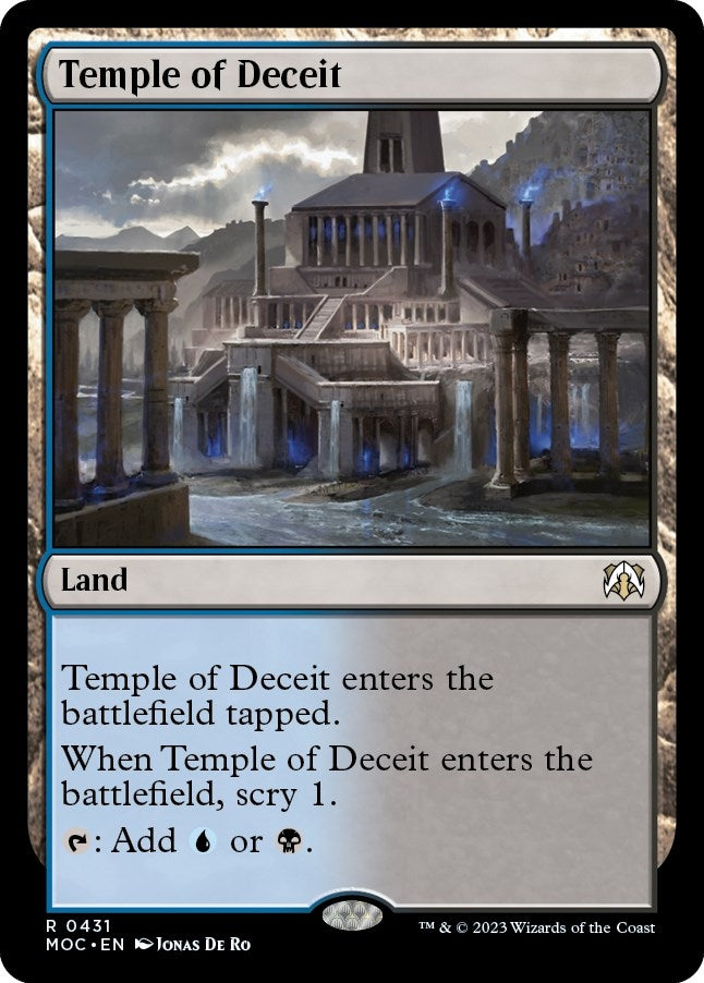 Image for Temple of Deceit (431) [Commander: March of the Machine]