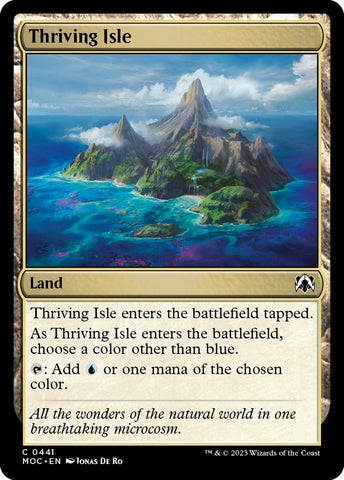 Image for Thriving Isle (441) [Commander: March of the Machine]