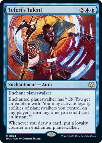 Image for Teferi's Talent (74) [Commander: March of the Machine]