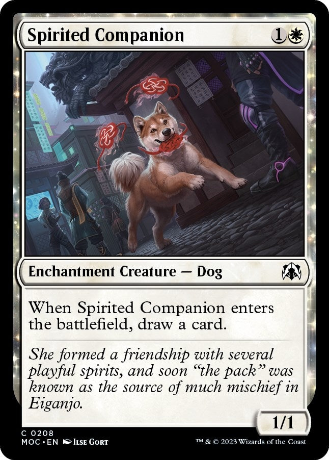 Image for Spirited Companion (208) [Commander: March of the Machine]