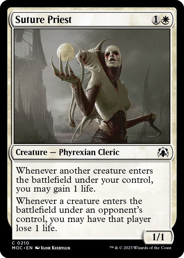 Image for Suture Priest (210) [Commander: March of the Machine]