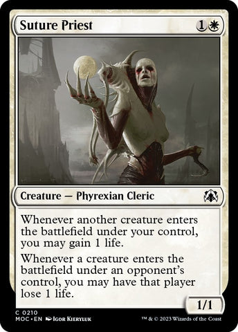 Image for Suture Priest (210) [Commander: March of the Machine]
