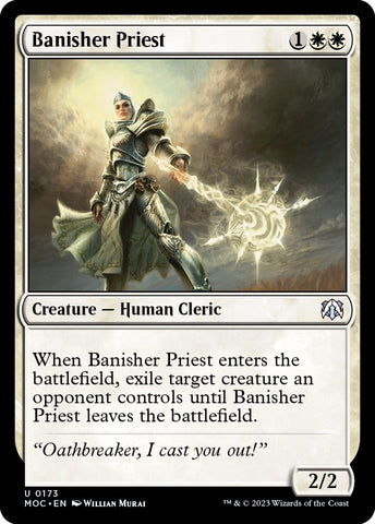 Image for Banisher Priest (173) [Commander: March of the Machine]