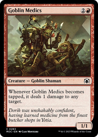 Image for Goblin Medics (283) [Commander: March of the Machine]